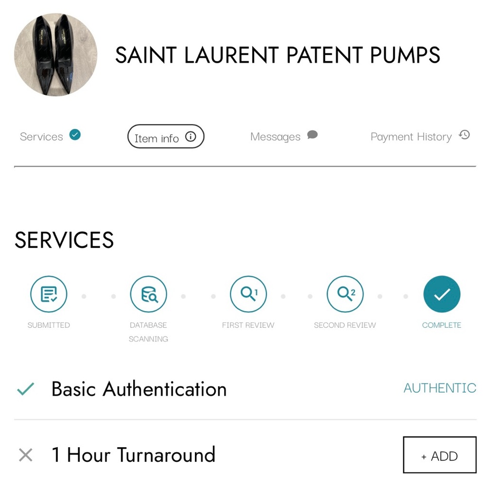 Saint Laurent Patent Kayla Heels - Picture 11 of 11